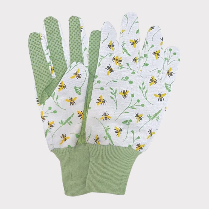 Bee Print Gardening Gloves