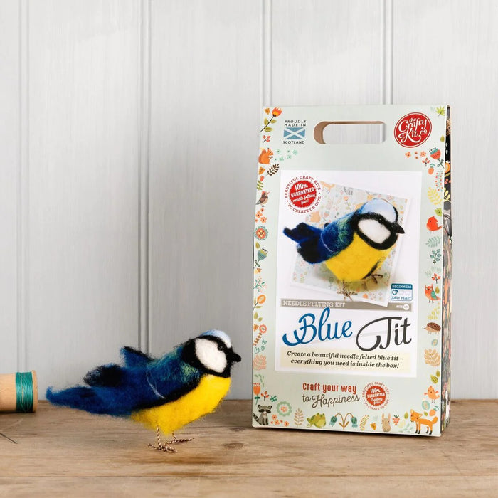 British Birds Blue Tit Needle Felting Craft Kit