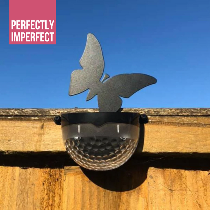 IMPERFECT- Butterfly Solar Powered LED Light