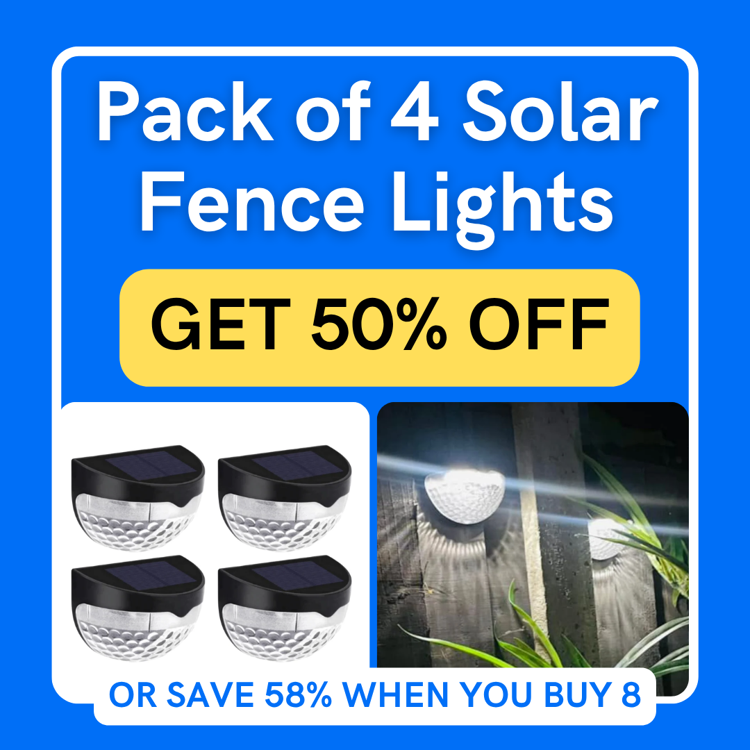 Solar Fence Light Packs