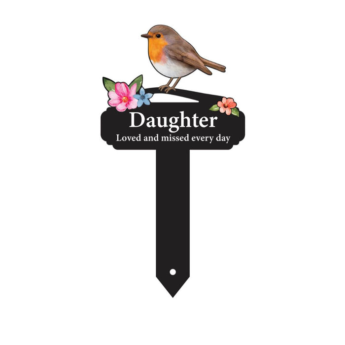 'Daughter' Large Robin Pot Stake
