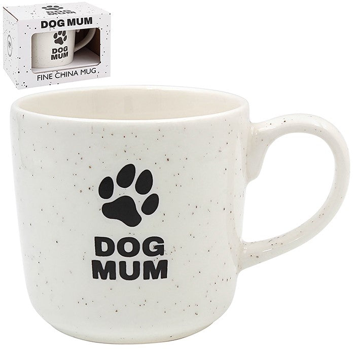 Dog Mum White Mug
