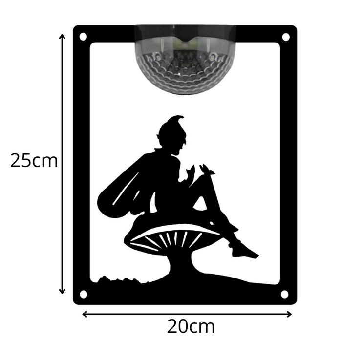 IMPERFECT- Fairy Solar Light Wall Plaque