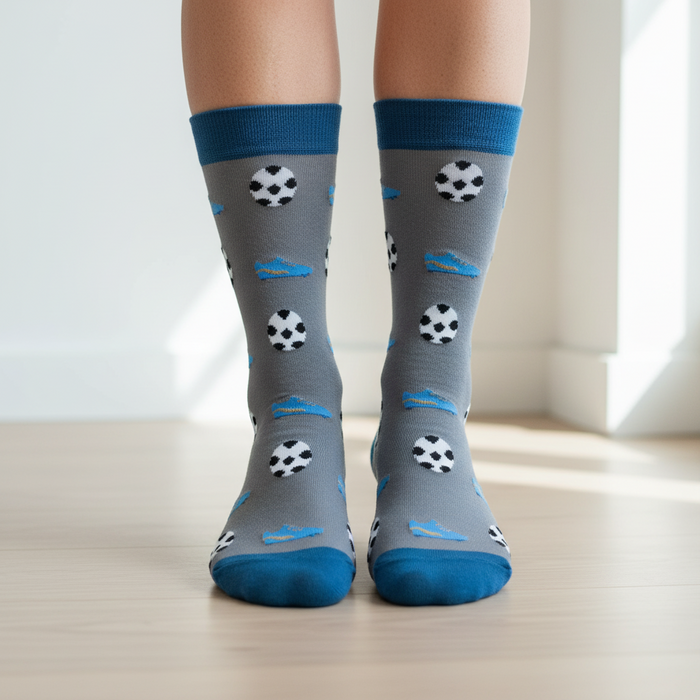 Football Men's Bamboo Socks