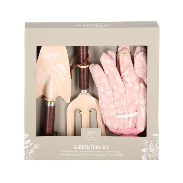 Meadow Herbs Gardening Tool and Gloves Set