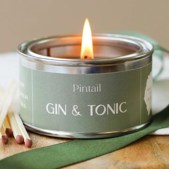Gin & Tonic Paint Pot Candle