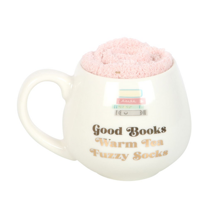 Good Books Mug and Socks Gift Set