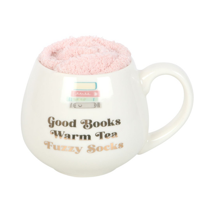 Good Books Mug and Socks Gift Set