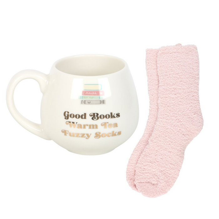 Good Books Mug and Socks Gift Set