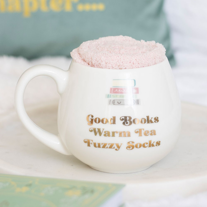 Good Books Mug and Socks Gift Set