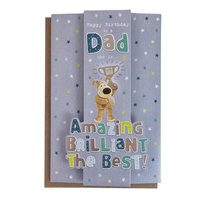 Amazing, Brilliant, The Best Dad Birthday Card