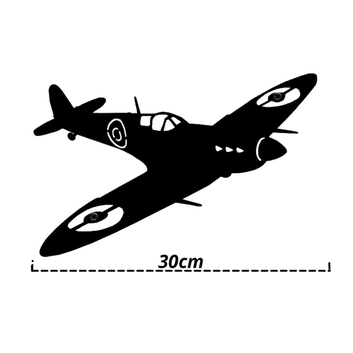 IMPERFECT- Single Large Spitfire Wall Art
