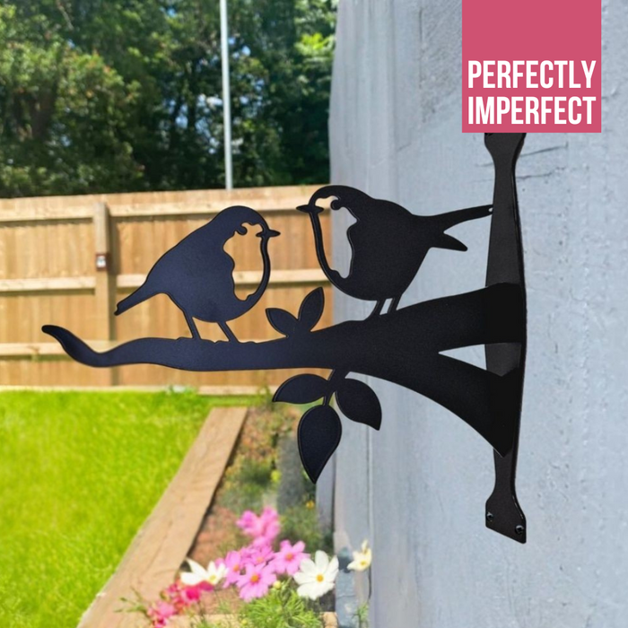 IMPERFECT- Robin Bird Feeder Bracket