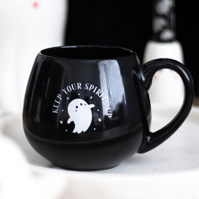 Keep Your Spirits Up Ghost Mug