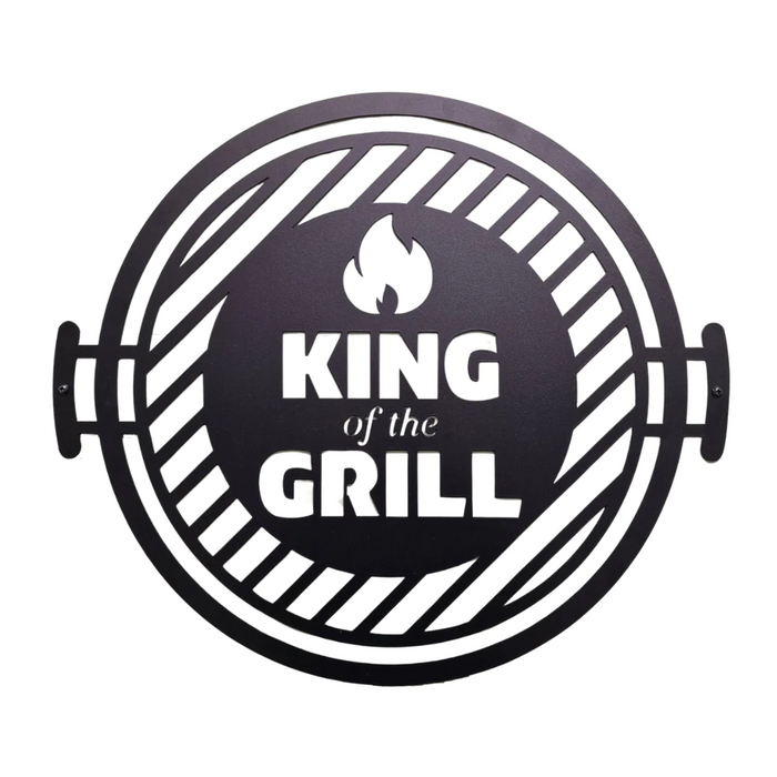 IMPERFECT- Large King of The Grill Sign