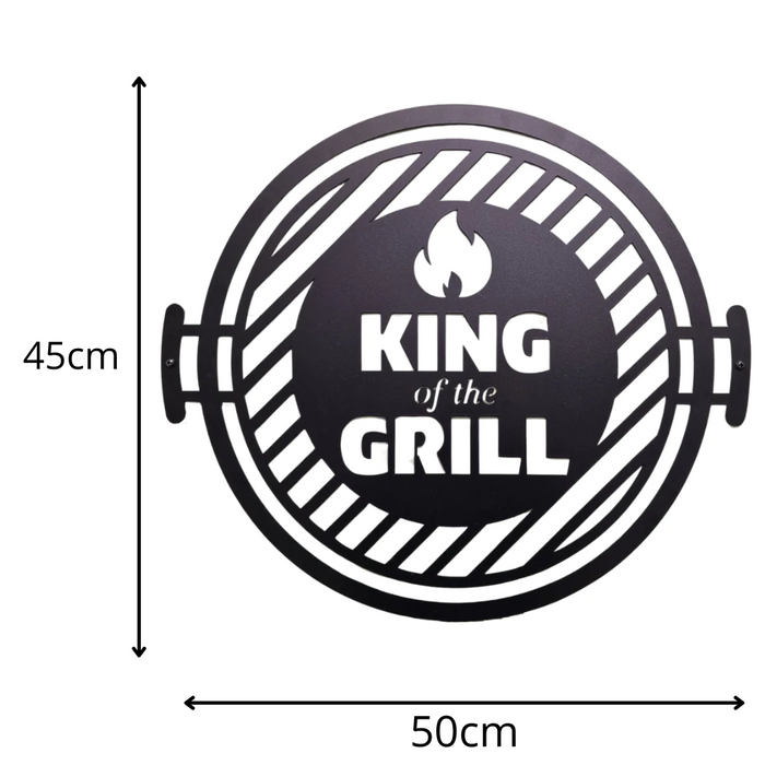 IMPERFECT- Large King of The Grill Sign