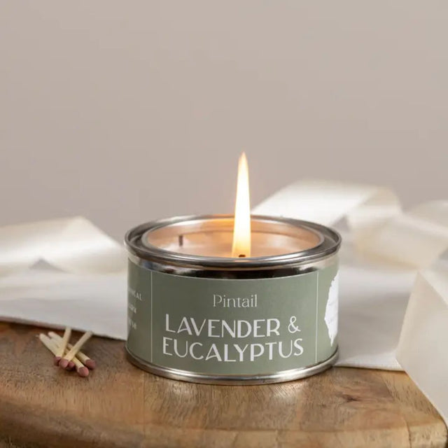 Lavender & Eucalyptus Paint Pot Candle
