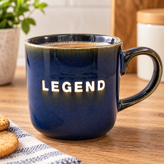 Reactive Glaze Mug - Legend