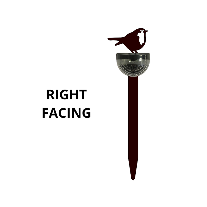 NEW! Robin Metal Solar Stake