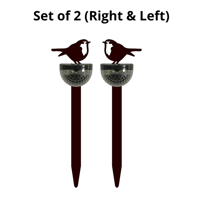 NEW! Robin Metal Solar Stake