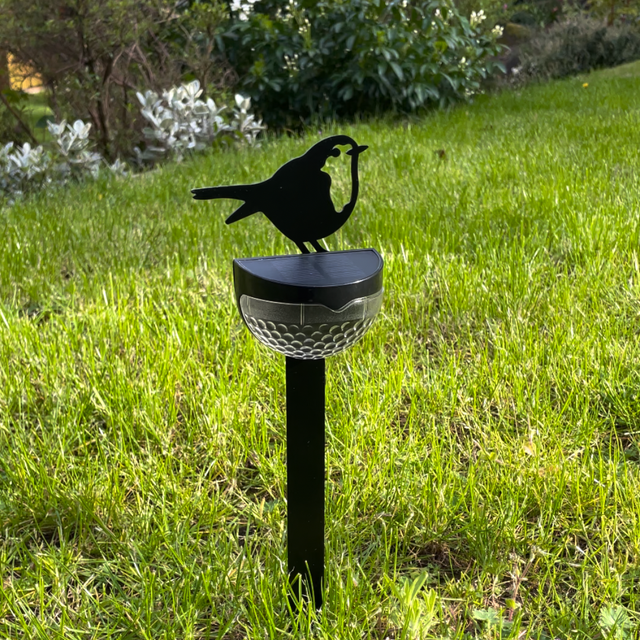 NEW! Robin Metal Solar Stake