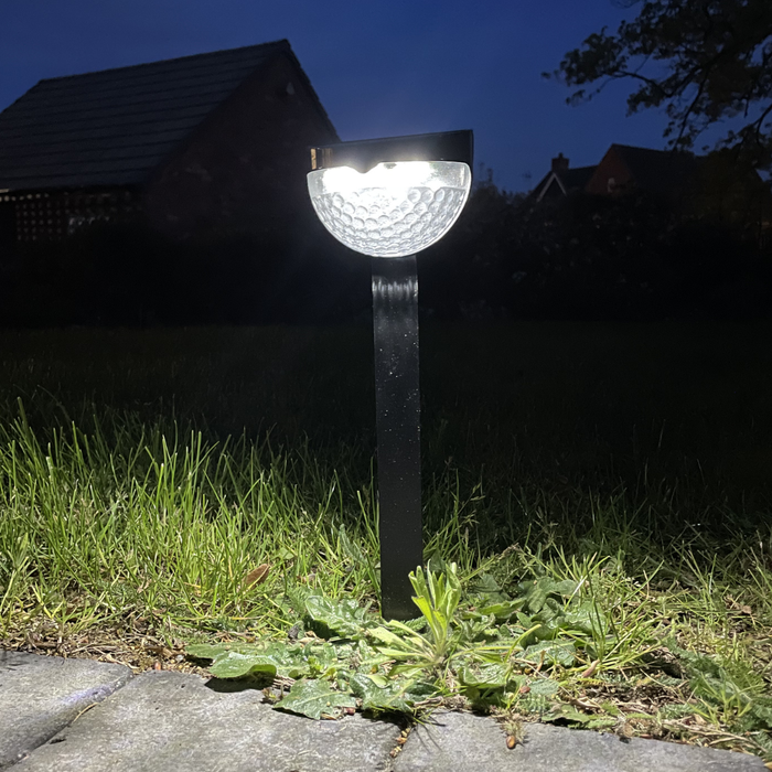NEW! Plain Metal Solar Stake