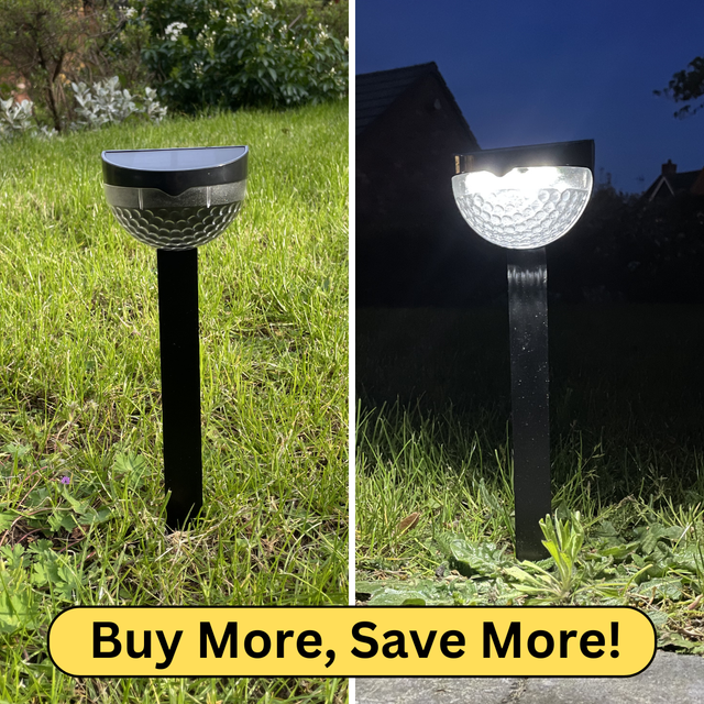 NEW! Plain Metal Solar Stake
