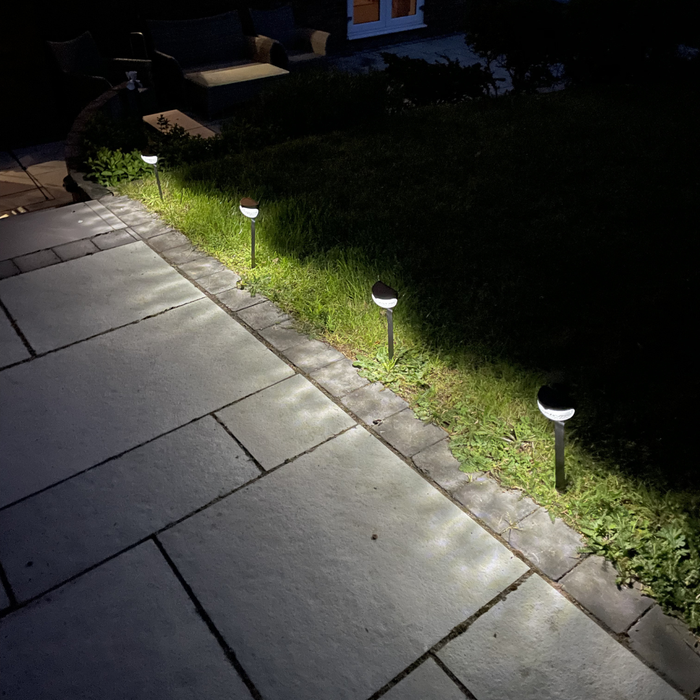 NEW! Plain Metal Solar Stake