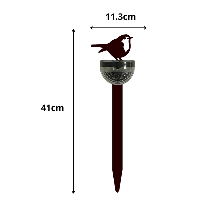 NEW! Robin Metal Solar Stake