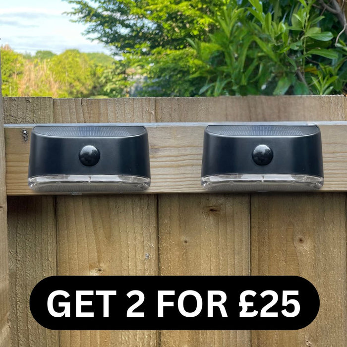 Pack of 2 Motion-Sensor Solar Lights (Exclusive to Flory’s)