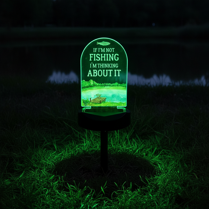 'If I'm not fishing, I'm thinking about it' Fisherman Solar Stake