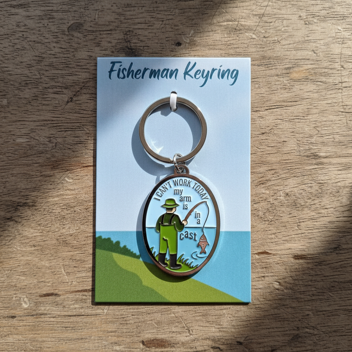 Fishing Keyring