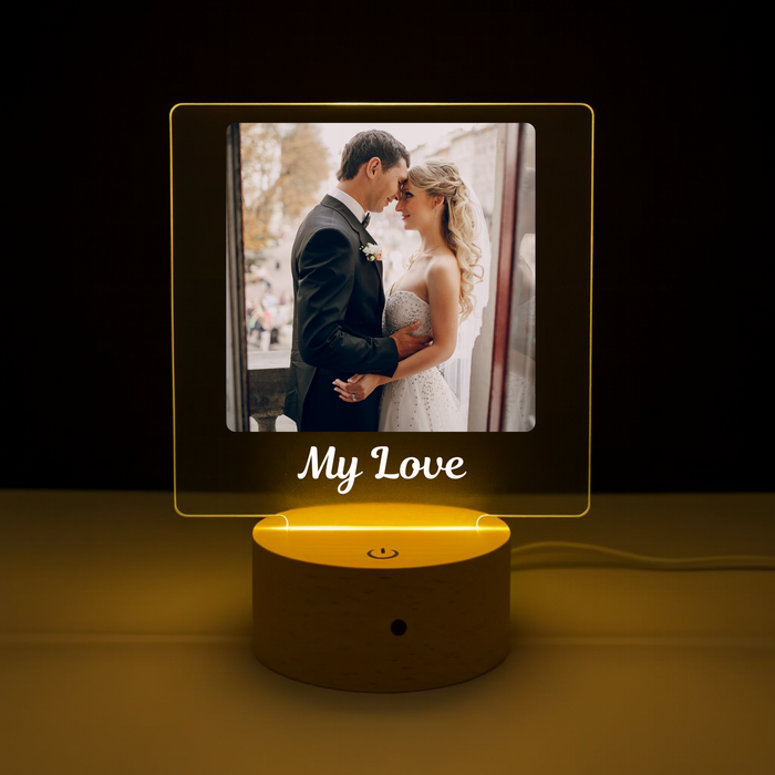 Couples Valentines LED Night Light (You Can Personalise Me!)