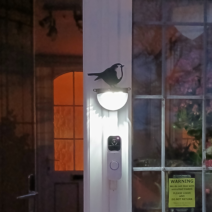 Robin Cut-Out Solar Powered LED Light