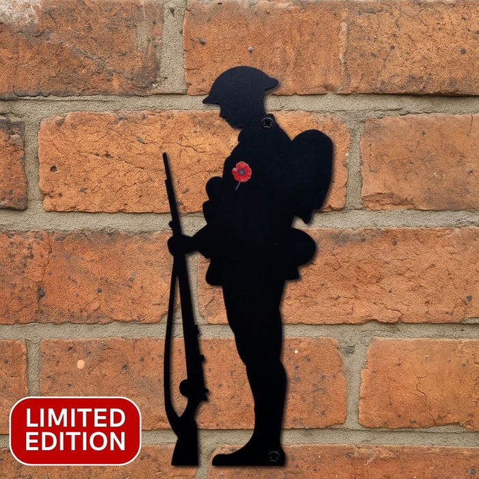 Remembrance Soldier Wall Art 30cm