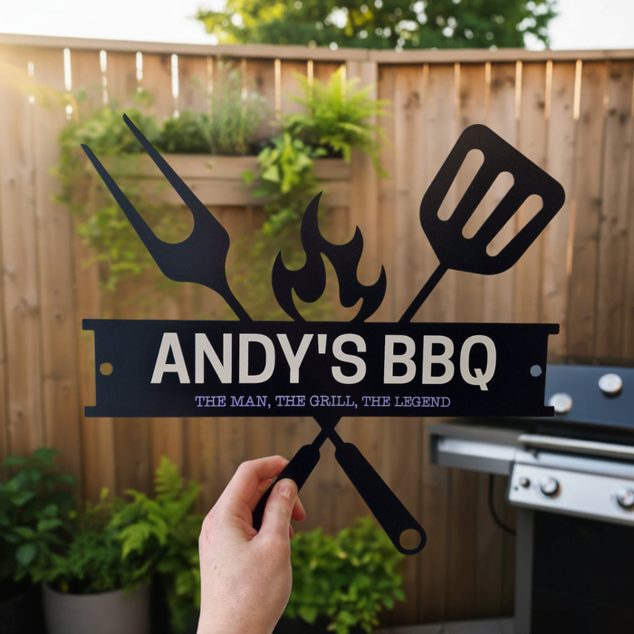'Create Your Own' BBQ Sign