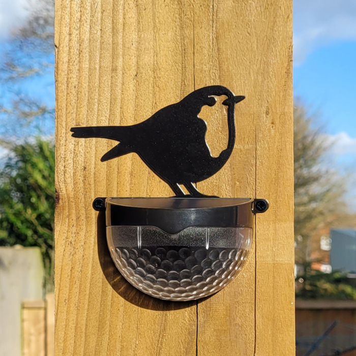 Robin Cut-Out Solar Powered LED Light