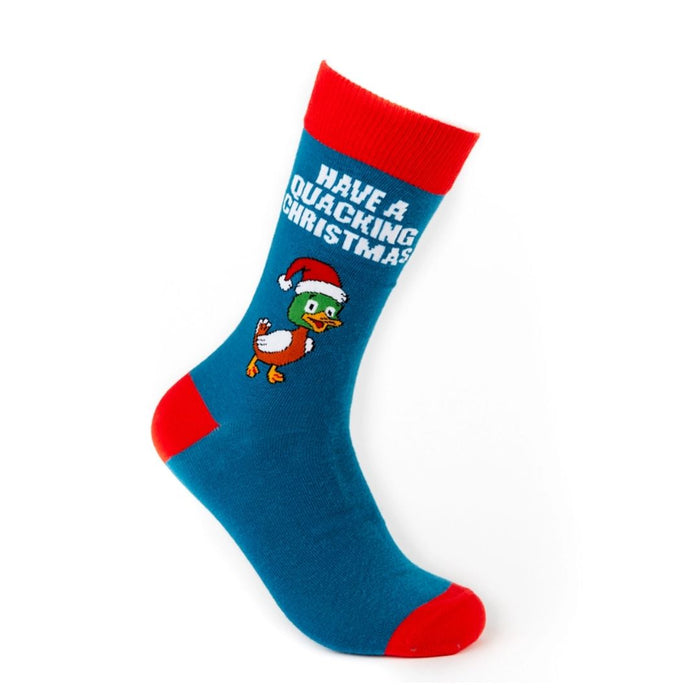 'Have A Quacking Christmas' Unisex Socks