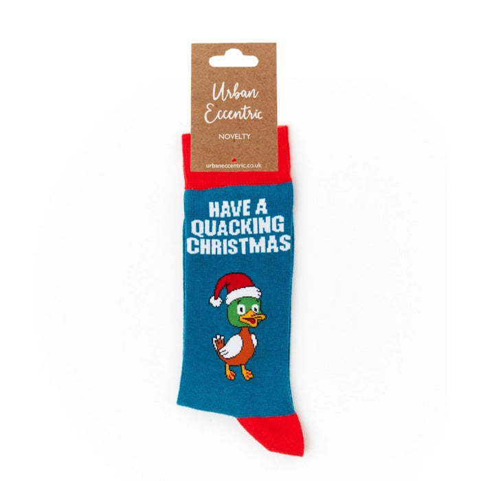 'Have A Quacking Christmas' Unisex Socks
