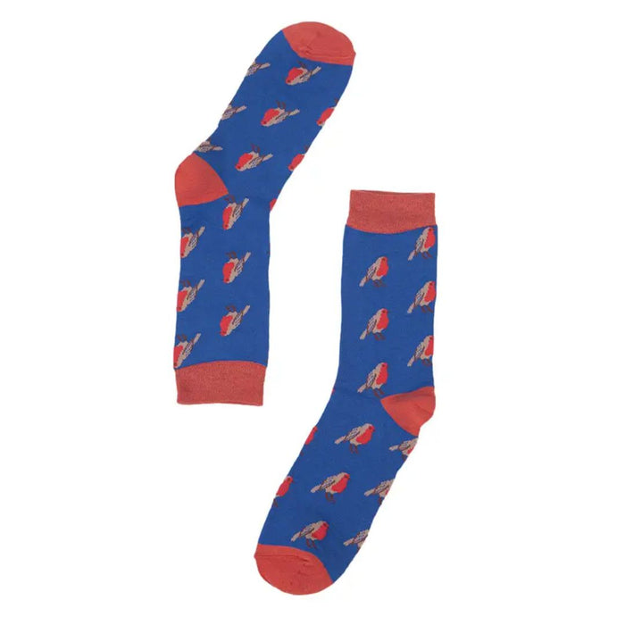 Red Robin Men's Bamboo Socks