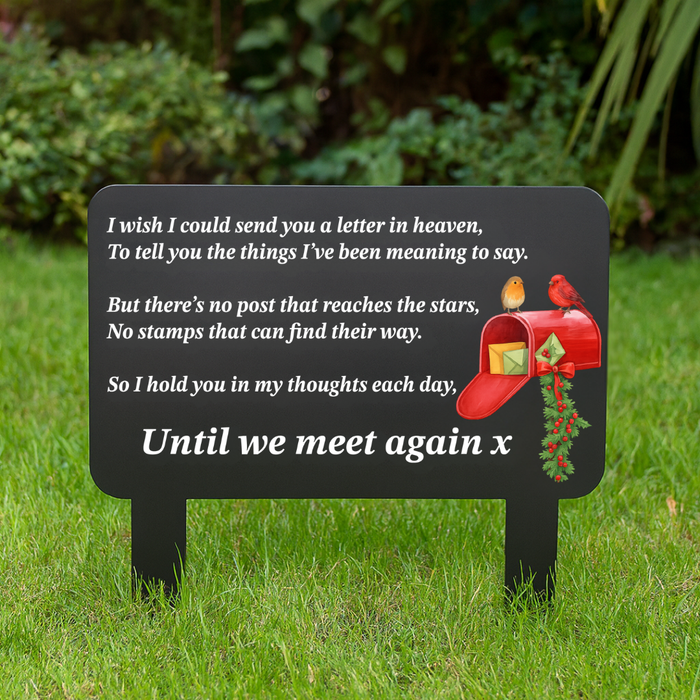 'Until We Meet Again' Robin Large Stake