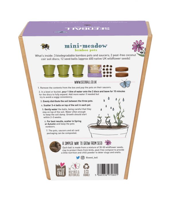 Butterfly Mix- Mini Meadow Pots