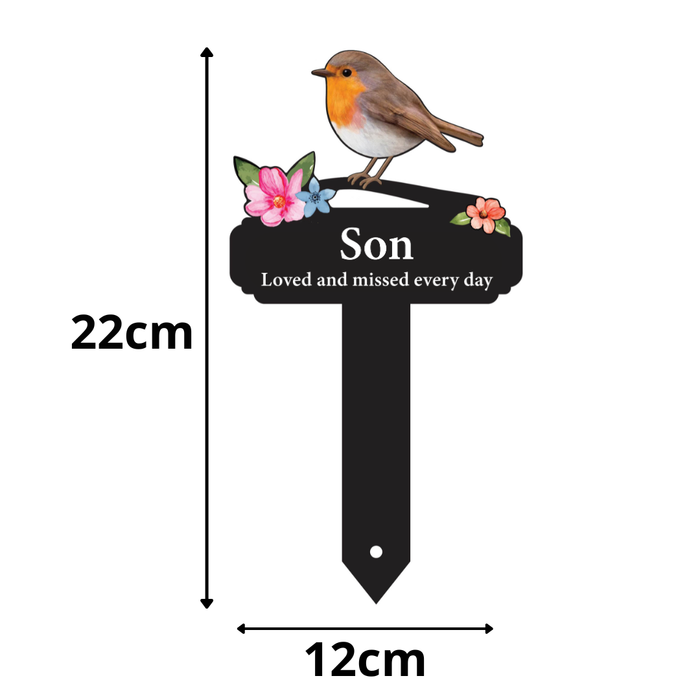 'Son' Large Robin Pot Stake