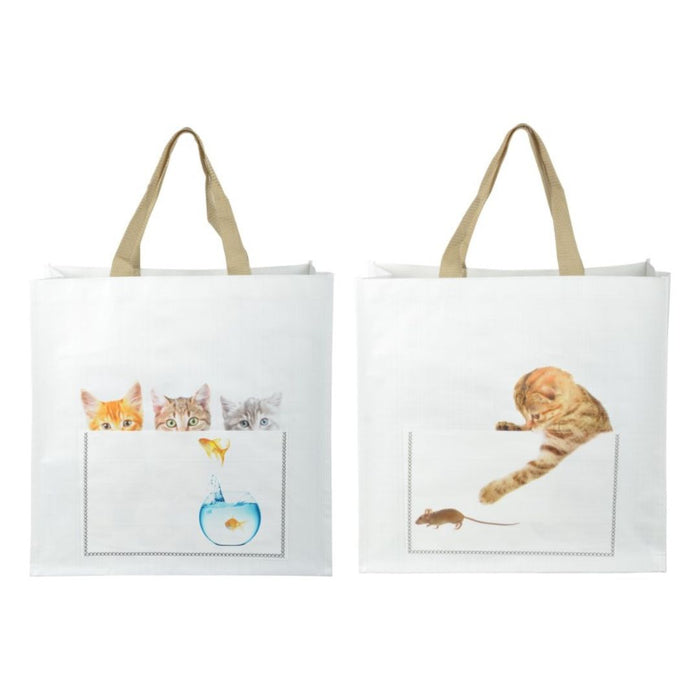 Kittens In Pocket Shopping Bag