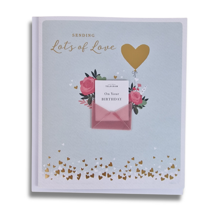 Sending lots of love Card