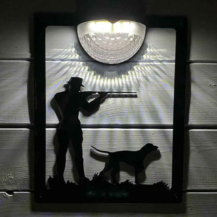 IMPERFECT- Shooter Solar Light Wall Plaque