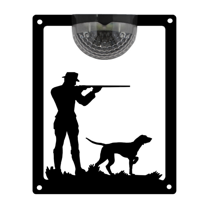 IMPERFECT- Shooter Solar Light Wall Plaque
