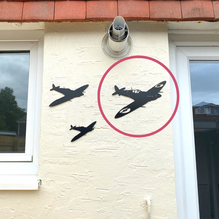 IMPERFECT- Single Large Spitfire Wall Art