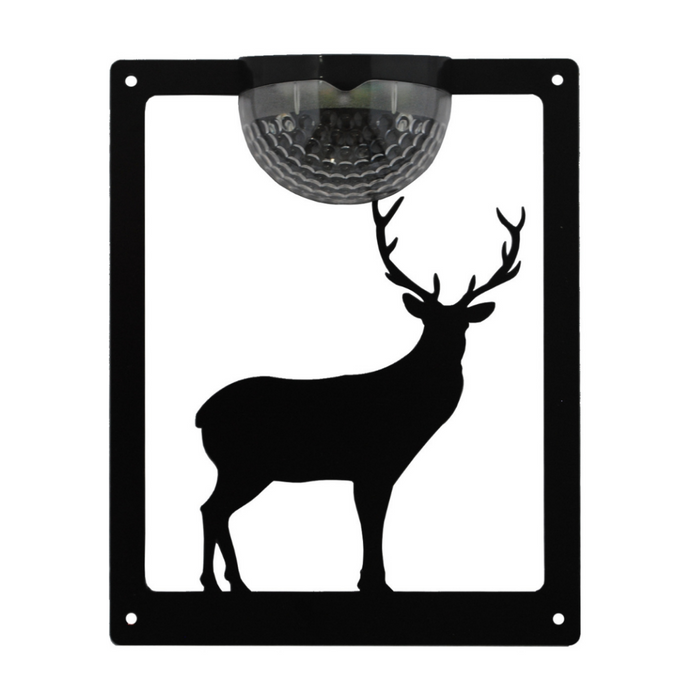 IMPERFECT- Stag Solar Light Wall Plaque