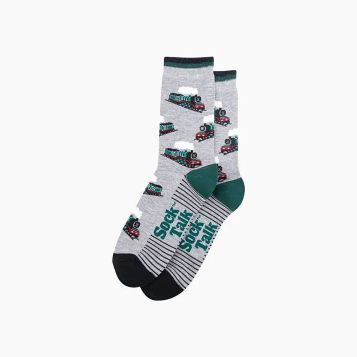Steam Trains Men's Bamboo Socks